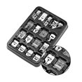 thumbnail image 3 of 16 Pcs Kit de Pieds Presseurs pour Machine à Coudre Professionnelle, Rouleau Multifonction pour Quilting, 3 of 4