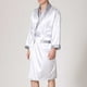 thumbnail image 5 of Cárdigan de hombre, pijama holgado de seda helada de manga larga, bata de baño, camisón, pijama para hombre, 5 of 6