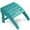 Blue 1/CN, variant on Adirondack Ottoman Foot Rest for Adirondack Chair, HDPE Resin Weather-Resistant Outdoor Patio Footstool for Porch, Pool, Lawn & Backyard Use