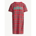 thumbnail image 6 of Joyspun Women's Dreamy Soft Collection Sleepshirt with Short Sleeves, Sizes S/M-2X/3X, 6 of 6