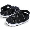 thumbnail image 1 of Mialoley Baby Summer Magic Paste Sandals Soft Crib Non-slip Canvas Sneakers, 1 of 1
