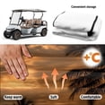 thumbnail image 6 of Uourmeti Sunset Coconut Palm Tree Silhouette Print Golf Cart Seat Universal, for Sports, Golf Cart Seat Covers, Compatible with Club Car 2 Passenger, 6 of 8