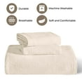thumbnail image 5 of BNM Cotton 2 Piece Matelasse Bedspread Set, Ivory, Twin, 5 of 11