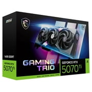 MSI GeForce RTX 5070 Ti 16G Gaming Trio OC Graphics Card, 16GB GDDR7, DPx3, HDMIx1, DLSS 4
