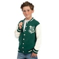 thumbnail image 3 of Harry Potter Varsity Jacket Hogwarts Green Sizes 6-14, 3 of 5