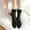 Black, variant on Summer Saving Clearance AXXD Womens Winter Socks,Wolace And Lace Solid Color Mid Length Socks