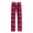 Multicolor-8, variant on Tqcoqu Women's Plaid Print Wide Leg Pants, Elastic Waist Casual Lounge Sleep Long Trousers, Long Pajama Bottoms with Drawstring and Pockets,Women's S-XXL