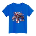 thumbnail image 4 of Staki Graphic Tees for Boys Boys Short Sleeve Summer Crewneck Kids T-Shirts Top 2-9Y 10-14Y(Blue,13-14 Years), 4 of 4