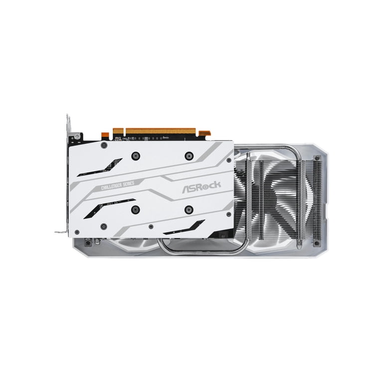 ASRock Radeon RX 6600 Challenger White 8GB GDDR6 PCIe 4.0 Graphics