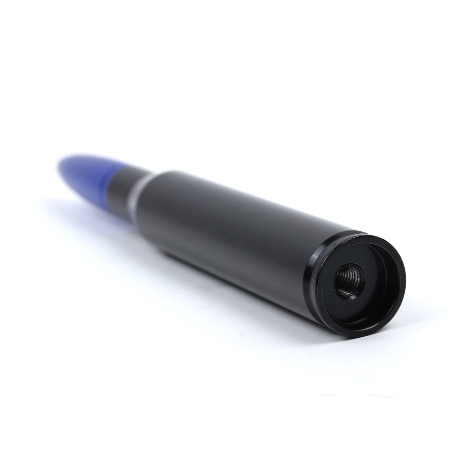 5.3-Inch Aluminum Bullet Antenna,Suitable for Chevrolet Silverado,Ford,Jeep Cfically for Optimizing FM/AM Reception(Blue&Black)
