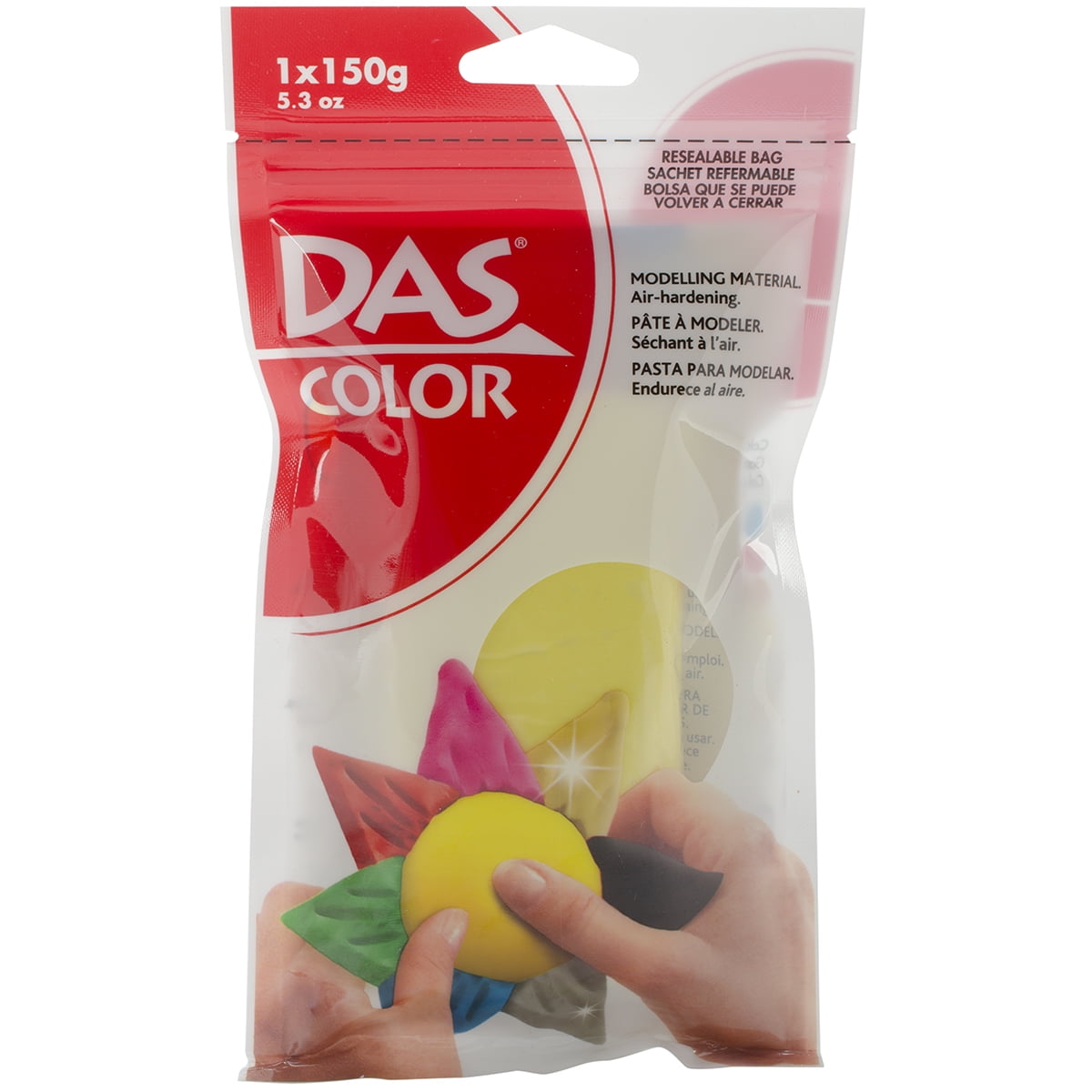 DAS Color Air Dry Clay 5 3oz Yellow Walmart Canada