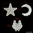thumbnail image 4 of Techinal Rêve Receveur Plume Soleil Étoile Pendentif Époxy Résine Moule Boucles d'Oreilles Moule en Silicone, 4 of 19