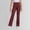 Wine, variant on Zecgelong Girls Straight Pants School Uniform Stretchy Leggings Size 5-6 Years
