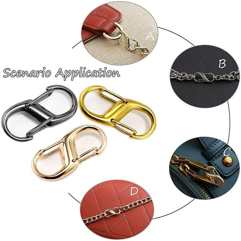 Rainbow Swivel Clasp Lanyard Snap Hook Lobster Claw Clasp 1/2” Key Chain  Base Keys Webbing Clips Bag Purse Hardware for DIY Sewing Craft Jewelry  Findings 20pcs 