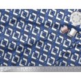 thumbnail image 2 of Soimoi Cotton Duck Fabric Square & Floral Block Print Fabric by Yard 42 Inch Wide, 2 of 2