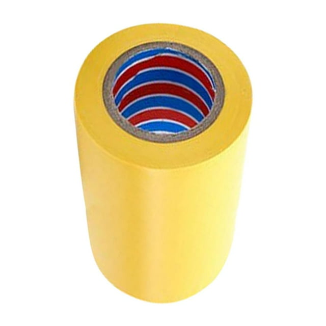 Cinta De Para Aislamiento De Tuberías, Cinta Aislante, Cinta Aislante, Cinta, Cinta De Electricista 10cm_Amarillo Gloria Cintas adhesivas Gaffers