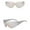 Grey, variant on Aviator Sunglasses for Women Plastic Frame UV Protection Retro Vintage Sun Glasses Classic Pilot Sun Glasses Wrap Around Sunglasses Driving Outdoor Gifts Coffee One Size