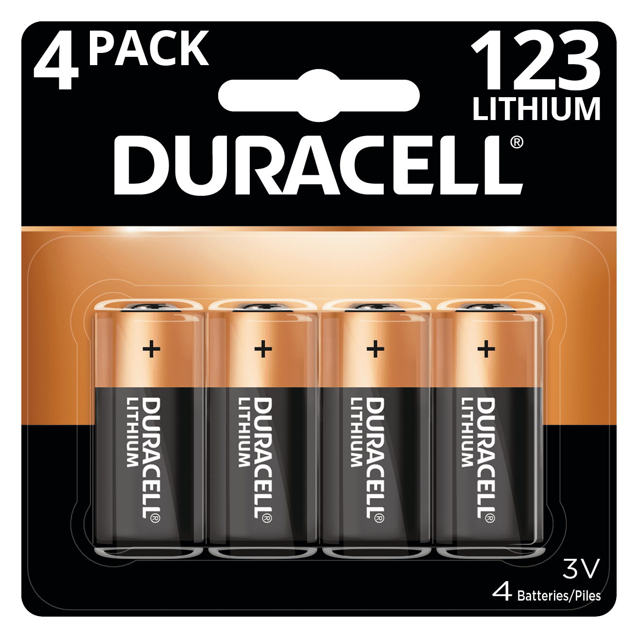 6 x Duracell Ultra CR123 Lithium Photo CR123A lose Bulk 3V 