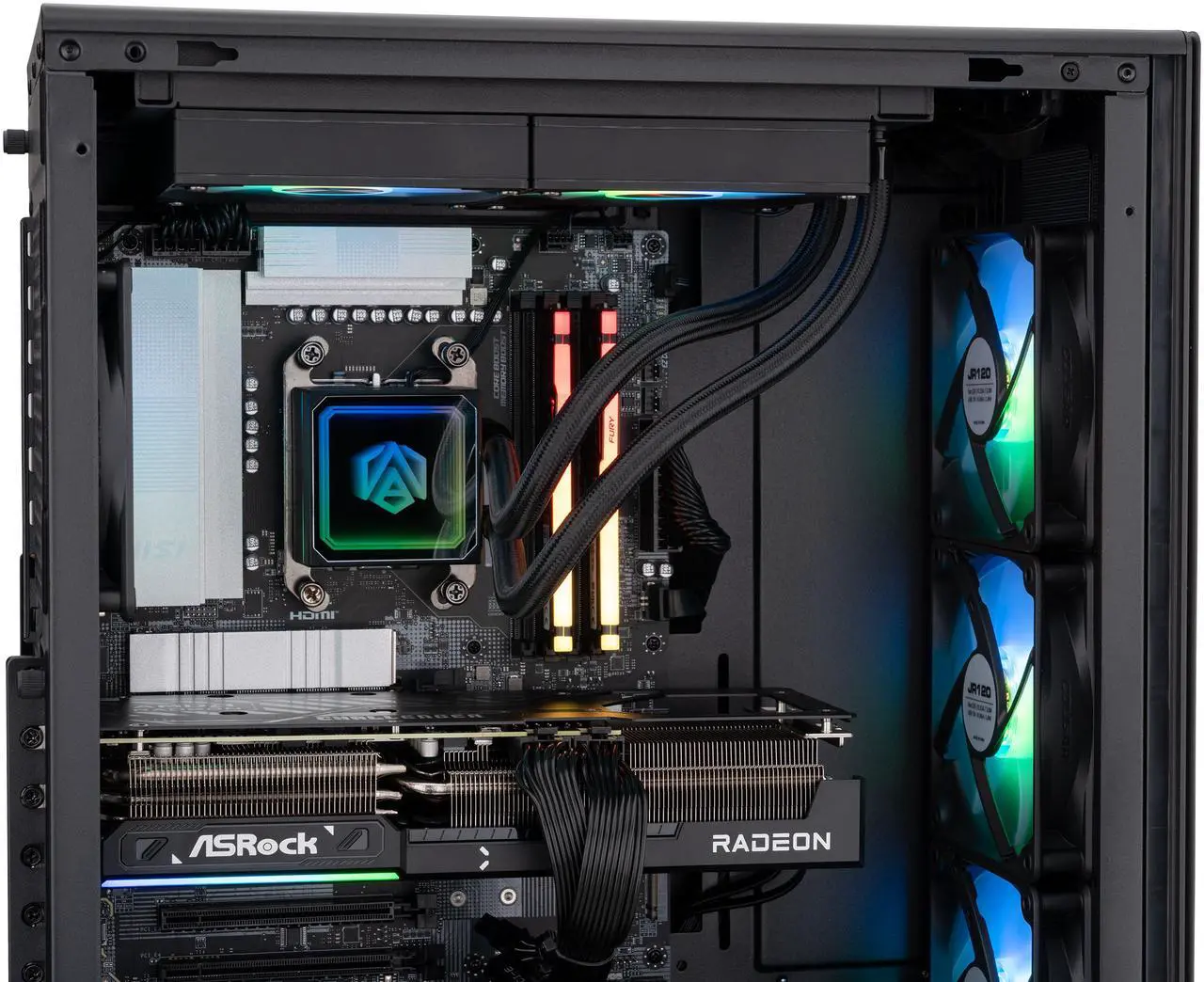 ABS Stratos Ruby Gaming PC - Windows 11 - AMD Ryzen 7 9800X3D - Radeon RX 9070 XT - 32GB DDR5 6400MHz - 1TB M.2 SSD