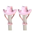 thumbnail image 5 of KGJQ 2Pcs Silicone Straw Cover, 8mm Wide Mouth Straw Cap for 30/40oz Tumbler, Cowboy Hat Shape Dustproof Plugs, Cute Drinking Straw Topper Accessories, 5 of 8