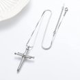 thumbnail image 5 of Stainless Steel Men's Nail Cross Urn Necklaces for Ashes Holder Cremation Jewelry for Ashes Urn Pendants with Chain, 5 of 6