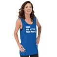 thumbnail image 3 of Dogs Are Better Than People Dog Owner Tank Top T Shirts Men Women Brisco Brands M, 3 of 6