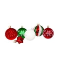 thumbnail image 3 of 44Pcs Christmas Ball Ornaments Decor, Red and White Shatterproof Christmas Tree Hanging Ball Ornaments for Indoor/Outdoor Xmas Decoration, 3 of 7