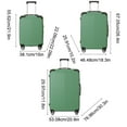 thumbnail image 3 of PONPRNGY Hardside Expandable Luggage with Spinner Wheels, Green, 3-Piece Set (20/24/28), 3 of 6