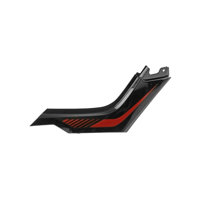 Cubierta Izquierda Lateral Roja Y Negro Para Vort-X 250 2022 De 2024 Italika Original