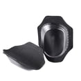 thumbnail image 2 of 1 Pair Professional Motorcycle Racing Kneepads Portable Scratch Proof Adjustable Knee Slider Protectors Protective Gears Black, 2 of 7