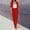Red, variant on Two Piece Sets for Women Womens Fall Fashion 2 Piece Sets Open Front and Slim Fit Pants Suits Set Rose Gold Xxl