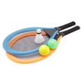 thumbnail image 2 of Kid's Tennis Racquet Set Plastic Tennis Racket with Balls for Outdoor Training, 2 of 9