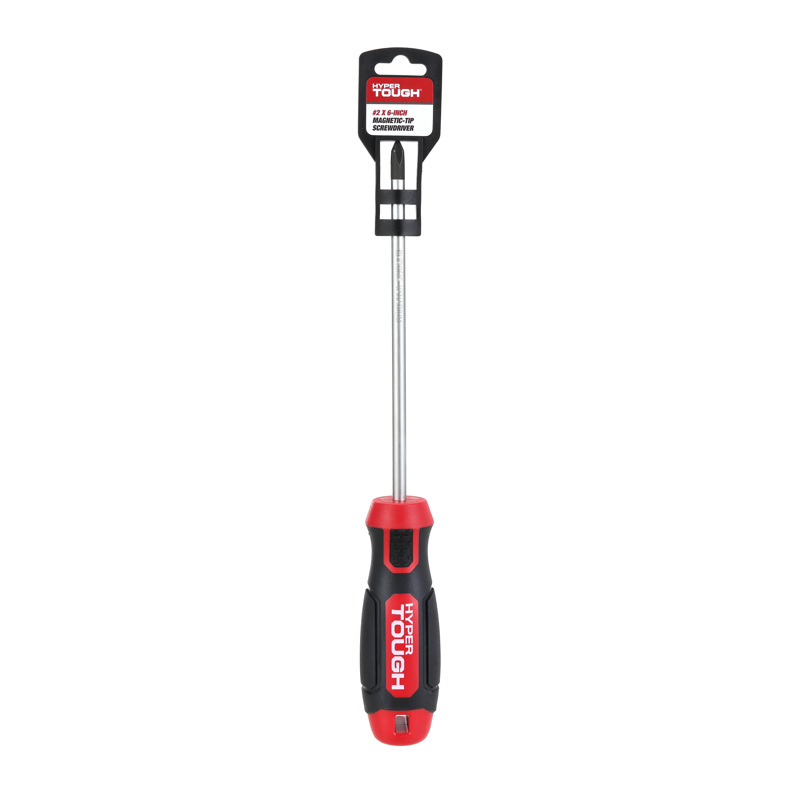 Hyper Tough #2 x 6 inch Phillips Magnetic Screwdriver TS71303A 