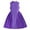 Dark Purple, variant on mgoYE 2t Girl Dress Easter Toddler Girls Stand Collar Sleeveless Dress Solid Patchwork Dresses Summer Casual Flowy Dress 2-7(Dark Purple,3-4 Years)