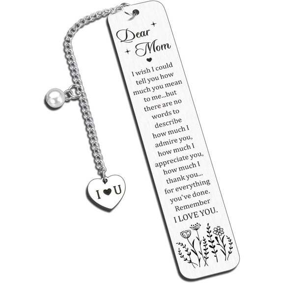 Mothers Day Birthday Gifts for Mom Gifts for Mom from Daughter Son Bookmarks for Mama Mommy Birthday Gifts for Stepmom Mother Daughter Gifts Book Markers for Women Mom Retirement Gifts