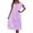 j14-Light Purple, variant on LIIPEE Womens Summer Nightgown Casual Short Sleeve Lace Sleep Dress Ladies Cozy Sleepwear