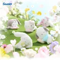 thumbnail image 4 of Muñeco de peluche con colgante de la serie Spring Sleep Flower Basket de Sanrio, muñeco de peluche con periférico de anime Kuromi Cinnamoroll, 4 of 5