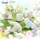 thumbnail image 4 of Muñeco de peluche con colgante de la serie Spring Sleep Flower Basket de Sanrio, muñeco de peluche con periférico de anime Kuromi Cinnamoroll, 4 of 5