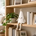 thumbnail image 7 of Plush Christmas Tree Figurine, White Finish, Soft Dangling Legs Tabletop Ornament for Mantel, Shelf, Desk or Holiday Gift, 7 of 7