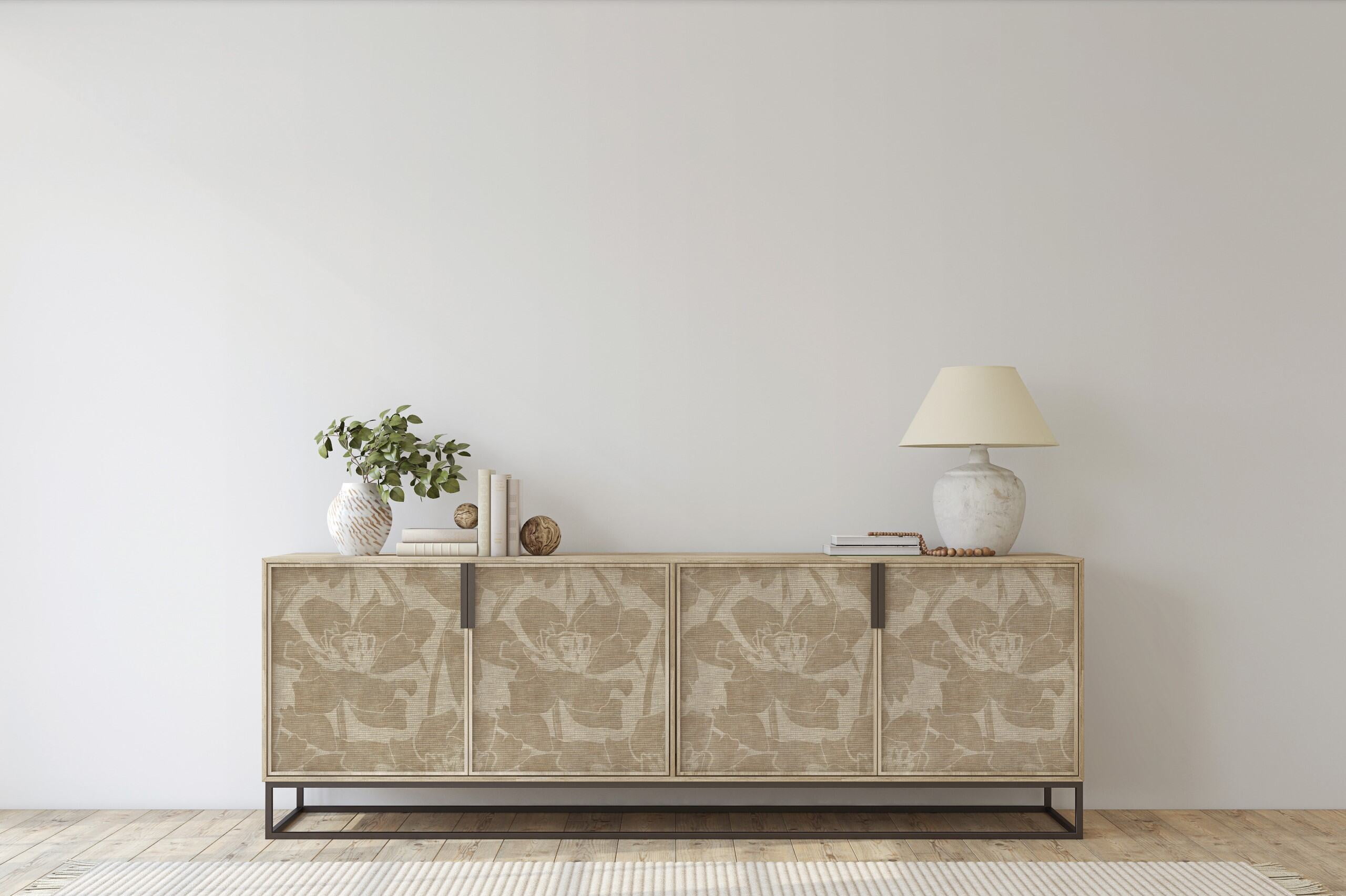Wall Wear Golden Girls Peel and Stick Vinyl Wallpaper Roll 17.5" x 216" Removable Self Adhesive Wall Covering with Bubble Release Technology