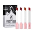 thumbnail image 3 of 4 Colors Cigarette Lipstick Set Matte Lip Gloss Long Lasting Lip Glaze Waterproof Lip Stick Tube Nude Lip Tint Makeup Cosmetics, 3 of 5