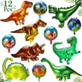 thumbnail image 1 of Yanonmyfd Globo Dinosaurio Metalico, Gigante Globos Cumpleaños Decoracion Selva para Niños Fiesta,Dinosaurio, 1 of 9