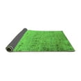 thumbnail image 2 of Ahgly Company Indoor Round Oriental Green Industrial Area Rugs, 5' Round, 2 of 4
