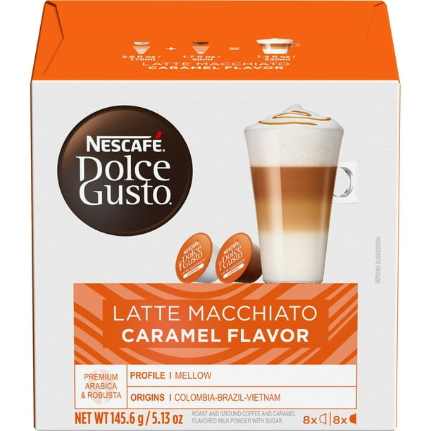Nescafe Dolce Gusto Caramel Latte Macchiato Pods