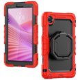 thumbnail image 2 of for Lenovo Tab One 8.7/ Tab K9 Case 8.7 inch 2025, 360 Rotating Shockproof Cover with Stand, Handle, Shoulder Strap, Red, 2 of 7