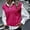 Hot Pink, variant on Aloohaidyvio Sweaters for Women,Fashion Women Casual V-Neck Hollow Diamond Knitted Vest Sweater Vest