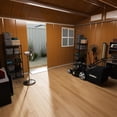 thumbnail image 4 of 8X10 FT Heavy-Duty Outdoor Storage Shed with Windows, Metal Garden Tool Shed with Lockable Door & Ventilation, outside storage for Backyard, Lawn, Patio,Yard, bike,Brown, 4 of 9