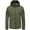 Army Green, variant on smart-heated-jacket-and-warm-keeping-coat-hooded-fleece-lined