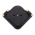thumbnail image 4 of WDOplteas Carpintería Esquina Radio Plantilla Trimmer Router Edge Jig (Redondo + Filete), 4 of 9