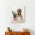 thumbnail image 4 of Creative Products Cheetah Chair Dog 2 16 x 20 Canvas Wall Art, 4 of 4